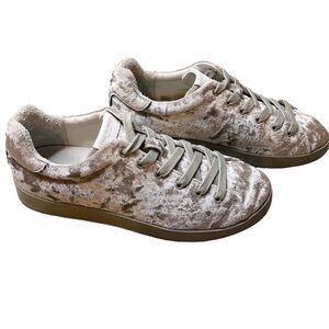 Rag & Bone Low-Top Dove Velvet Low-Top Sneakers Size 39 US 8 1/2